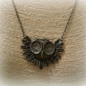 Vintage Owl Necklace